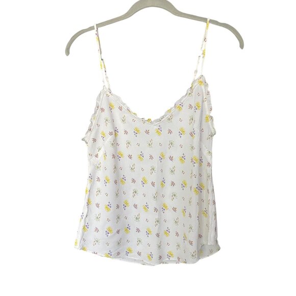 ARITZIA Wilfred Wera Floral Ruffled Trim Camisole Size S - Picture 3 of 9